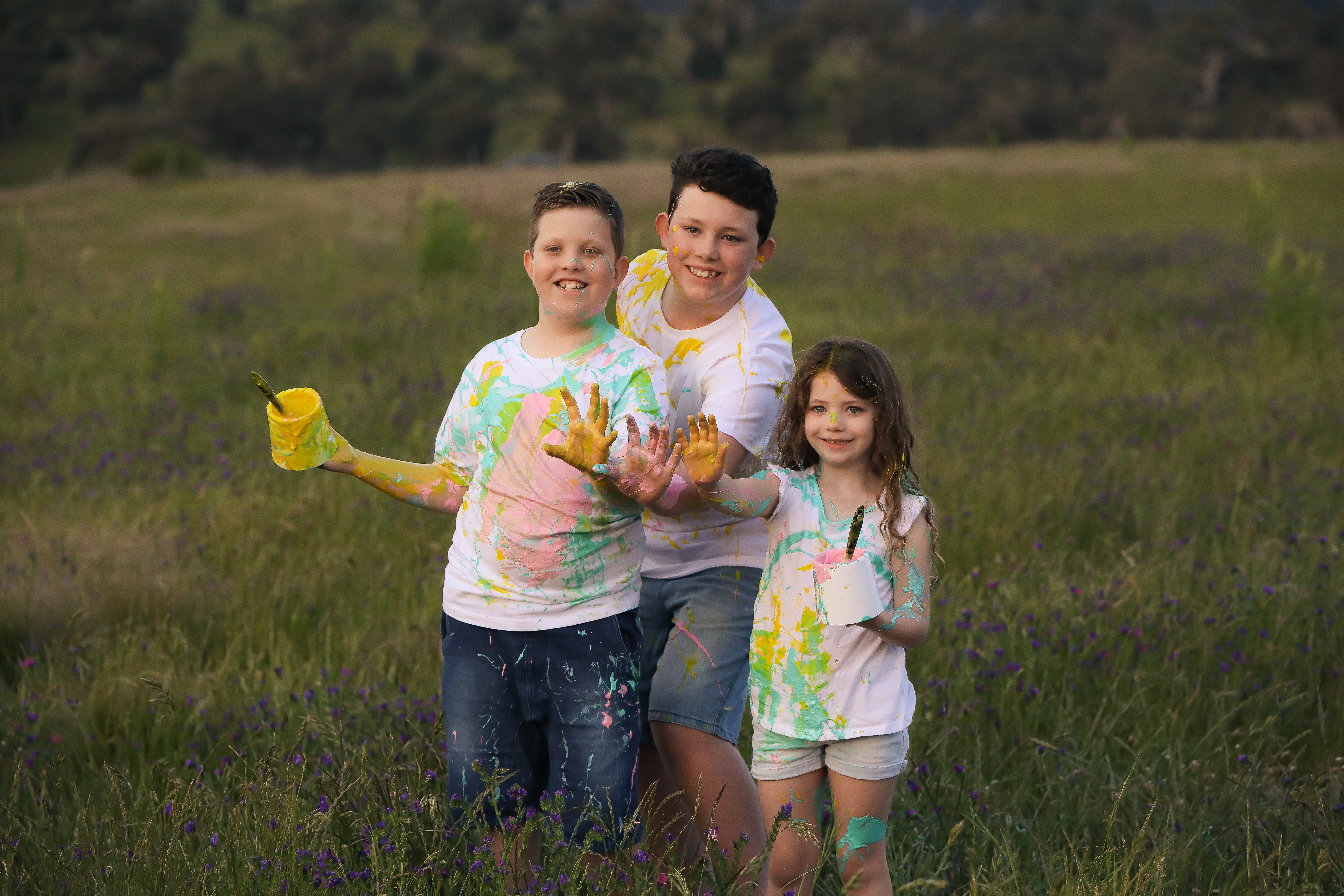 Together Family Portrait Ballan Photographer Bacchus Marsh Ballarat Fun Children