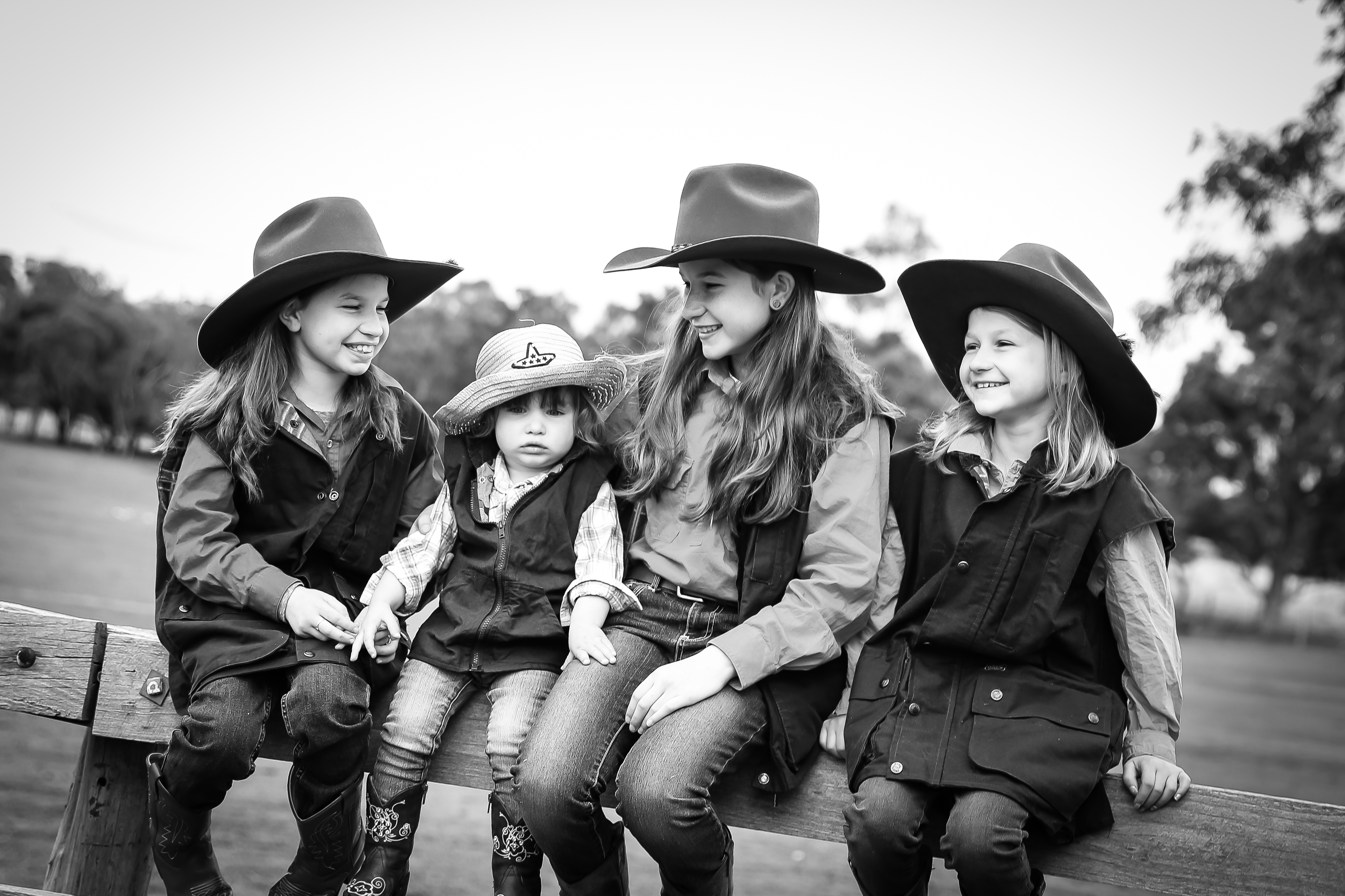 Cowgirls country girls sisters farm
